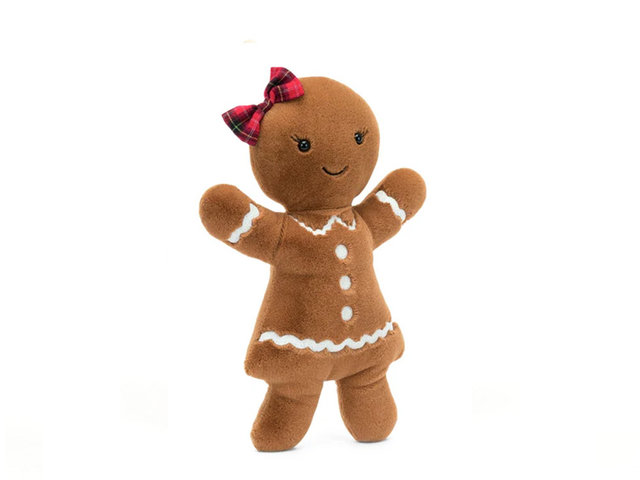 泰迪熊毛公仔 - Jelly Cat 薑餅人 Ruby - TJ1211A3 Photo